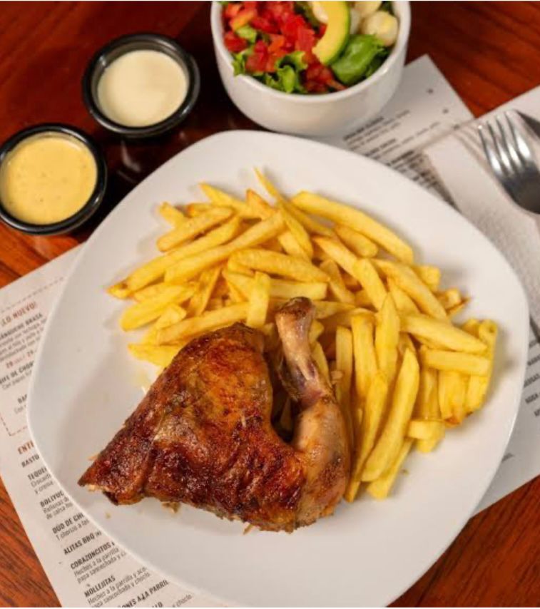 1/4 Pollo a la Leña
